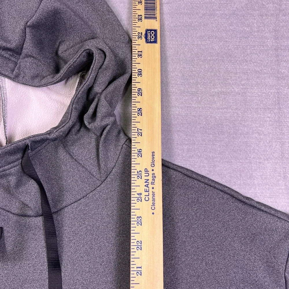 Nike Mens Dark Gray Long Sleeve Training Pullover Hooded Sweatshirt Size‎ XL